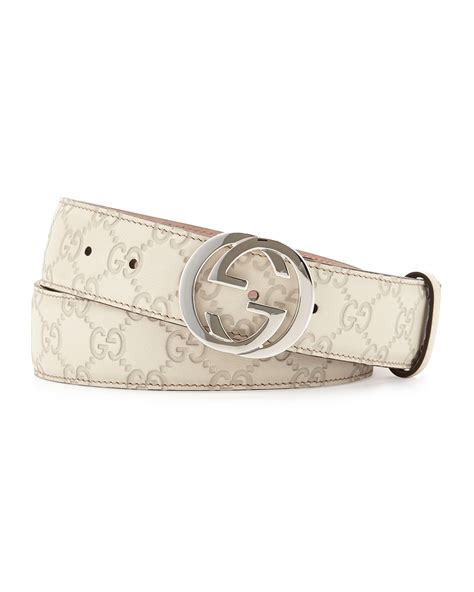 white gucci belt women's|Gucci belt buckle women's.